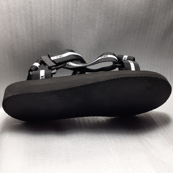 PINK by Victoria's Secret Barefoot Earthwalking Velcro Comfort sandal 6-6.5us - Picture 6 of 12